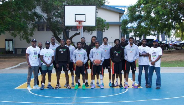 Tusk Foundation Partnership basketball team